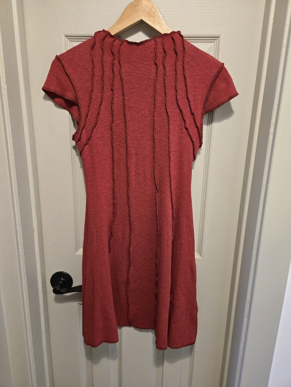 UO Rishe Seamed Mini Dress In Red Sz Medium Nwt